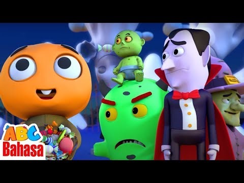 🔴 Lagu Menakutkan | Apa Kau Tidur? Vampir 🧛‍♂️👻 Halloween Lagu Anak | ABC Bahasa Indonesia