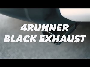 Black OEM Exhaust Tip for 4Runner - 5th Gen 2018 TRD Pro - PT9328918002