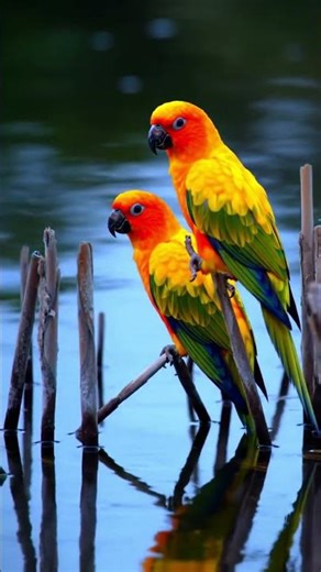 Yellow-naped Amazon Bird Sound in 4K — Clear Call You Have To Hear! #shorts #birdsound #birdcall