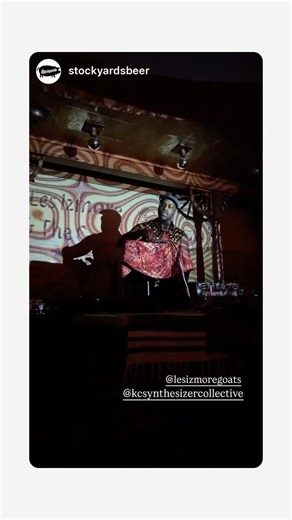 Quick clip from @kcsynthesizercollective Western Wave Forms event