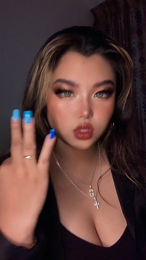 やってみたかったやつ🤤🤍#変身 #メイク