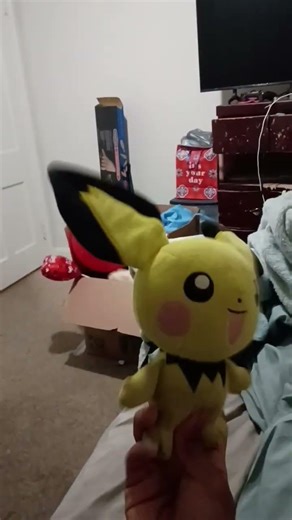 What Did Pichu Say? 🤨 #shorts #pokemon #plushies #chickenlittle