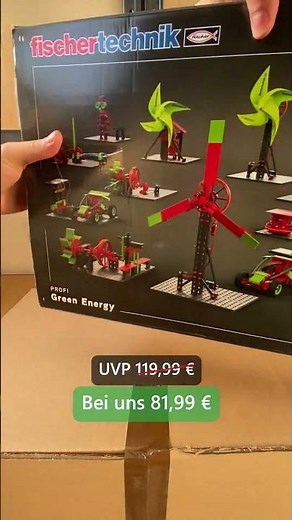 fischertechnik Green Energy – wie neu statt 119,99 € nur 81,99 | BEKI TOYS