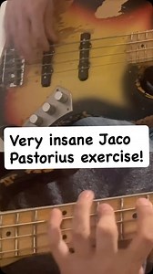 Another insane Jaco Pastorius exercise from Modern Electric Bass (1985). First fast, then slow with tips and tutorial. #bass #jacopastorius #bassist #baixo #bassisti | Igor Sardi Bass