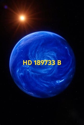 HD 189733 b: The Planet Where It Rains Glass #space #universetoday #flyingdisk #mirrorseason