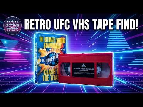 Retro UFC 6 No Rules Pure Fighting! VHS FIND! WOW