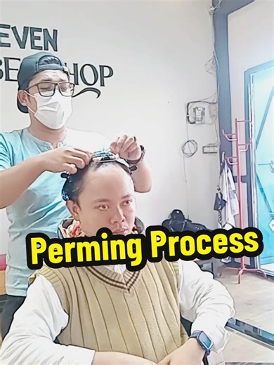 perming process . . . #curlyhairstyles #curlyperm #curlyhair