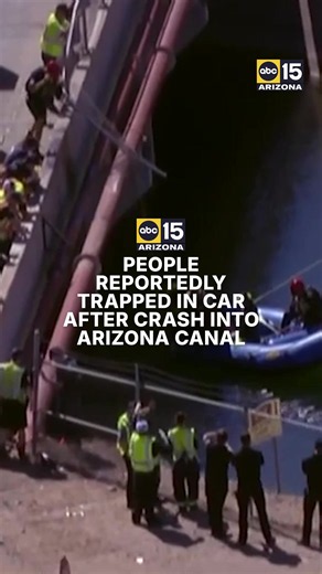 BREAKING: Emergency crews are responding to a submerged SUV in a Mesa canal today. Officials report a difficult recovery operation, and it remains unclear what caused the crash or how many occupants are trapped inside. We will update as details develop.