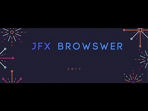 Jfx Browser Demo