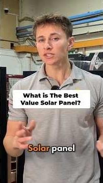 What is The Best Value Solar Panel?