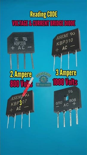 Reading Voltage & current on bridge diode Code #tech #diy #electronic #repair #power #shorts #audio