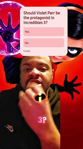 It's Violet time to shine! #theincredibles #violetparr #incredibles3 #disneypixar