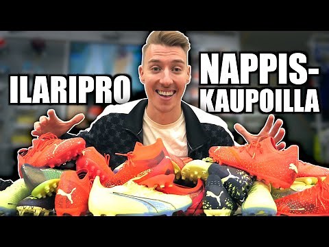 Ilaripro nappiskaupoilla! Kuinka valita jalkapallokengät?