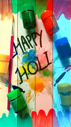 Holi Color Splash 🌈💥 | Making Holi More Colorful #shorts