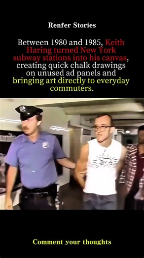 Keith Haring’s Subway Art Was Made in Minutes