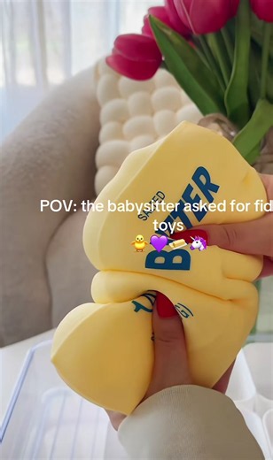 The Babysitter Asked For Fidget Toys 🧈 🦄 🐣 #fidgettoys #squishy #asmr #aestheticvideos #preppyaesthetic