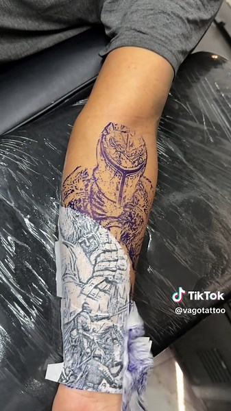 Exploring Templar Themed Tattoos on Dark Skin