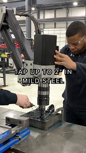 34K views · 156 reactions | From tapping to deburring to thread repair. FlexArm handles large-part rework with ease. Perfect for shops that need flexibility and speed. #FlexArm #tappingarm #machining #fabrication #fabshop #jobshop #manufacturing #threadmill | Flex Machine Tools | Facebook