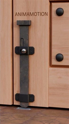 Floor Door Lock, Lever Operated Surface Bolt