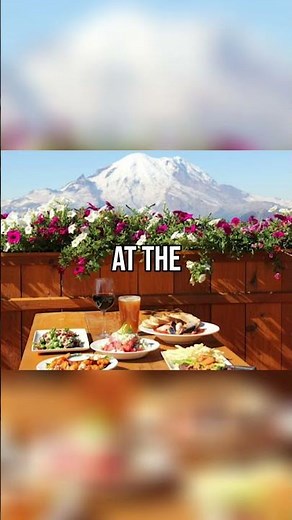 Summit House Dining Highest Elevation Restaurant In Washington!