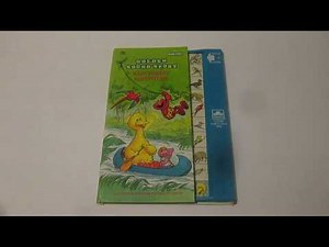 Sesame Street "Rain Forest Adventure" Golden Sound Story