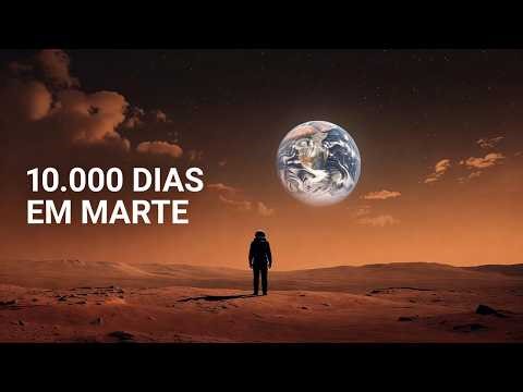 Como Será Os Primeiros 10.000 dias em MARTE | Documentário para Dormir
