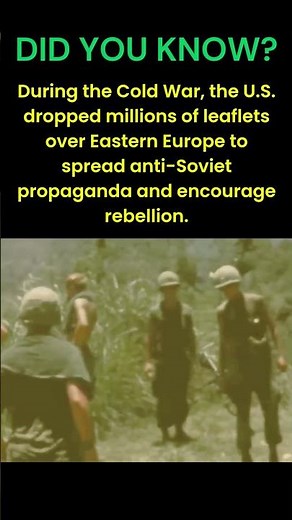 Leaflets of Freedom #ColdWar #USA