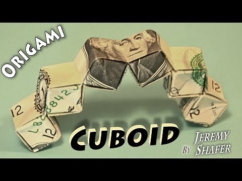 Origami Dollar Cuboid
