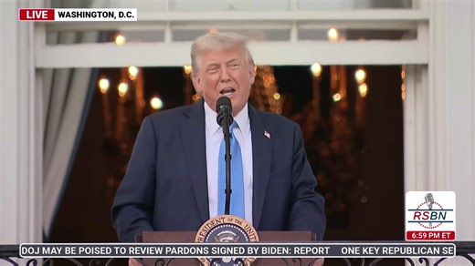 101K views · 7K reactions | WATCH FULL: President Trump gives speech at the Summer Soirée at the White House - 6/4/25 | Right Side Broadcasting | Facebook