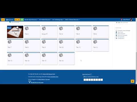 Tiles Format in Moodle