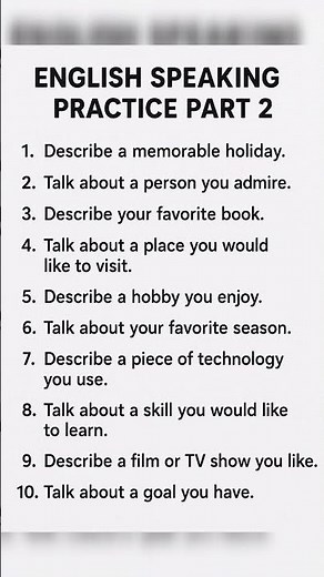 English Speaking Practice | Learn English | Spoken English | English |