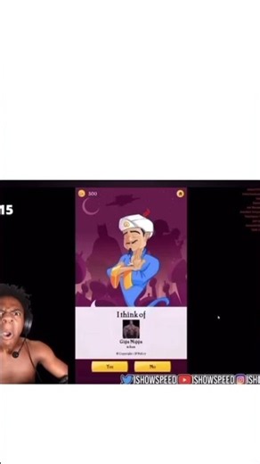 Funny #akinator #meme #fyp #viral #ishowspeed