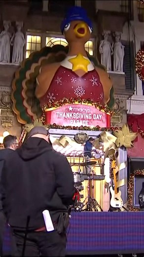 Macy's Thanksgiving Day Parade rehearsal