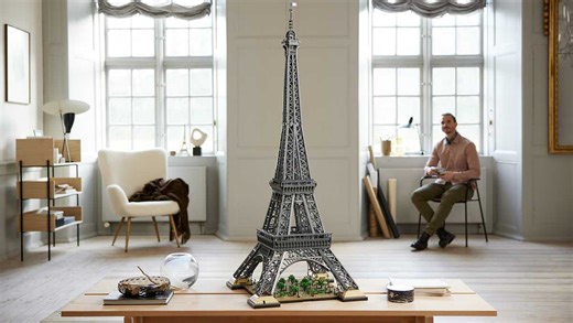 Huge Eiffel Tower is Lego's tallest ever set