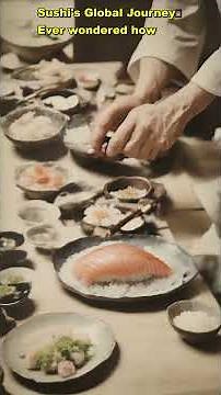 Sushi Explained in 60 Seconds 🍣 | The History Behind Japan’s Famous Food #shorts #history