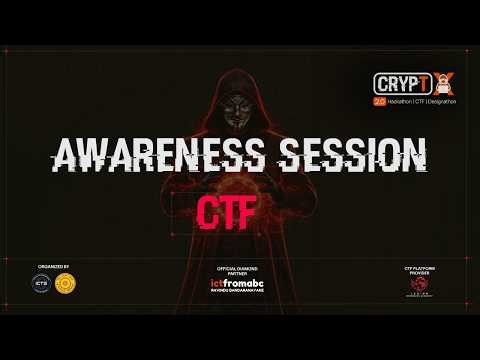 CTF awareness Session | CryptX 2.0