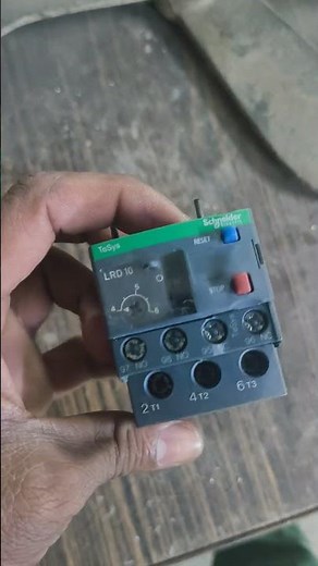 Schneider Electric LRD103 Overload Relay 4-6A, Tesys Lrd Thermal #Rinkuelectricscience