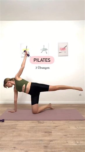 Sofia | Pilates Hamburg & Online on Instagram: "3 Pilates-Übungen mit Hanteln 💪 ☑️Kräftigt Arme & Schultern ☑️Aktiviert die tiefe Rumpfmuskulatur ☑️Verbessert Haltung und Körperspannung Kontrolle, Atmung und Präzision stehen im Fokus. #pilatesmitsofiam #pilateshafencity #pilateshamburg #frauengesundheit #pilatesonline"