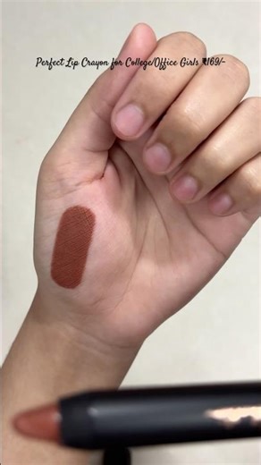 Perfect Lip Crayon for College/Office Girls at ₹169/-