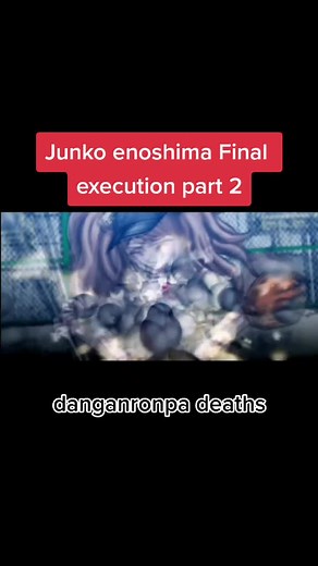 Junko enoshima Final execution part 2 #danganronpa #junkoenoshima