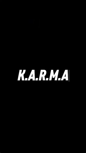 La définition du karma.