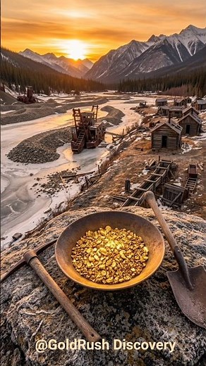 The Klondike Gold Rush (1896) #GoldRush #Klondike #GoldDiscovery #History #Shorts