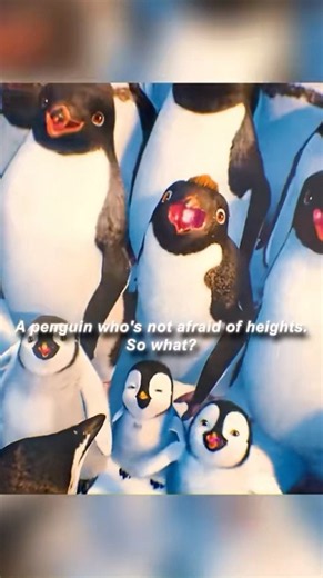 He got snubbed by countless female penguins#shorts #viralvideo #movie #comedy