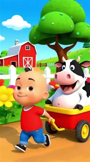Learn Farm Animal Sounds | Children's Song & Rhymes #shorts #animalsounds #hranimation