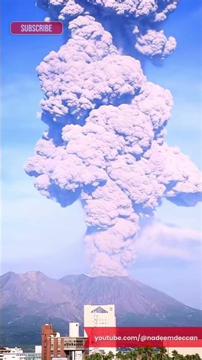 😱🔥You Won’t Believe This Volcano 🌋 #shorts #feedshorts #volcano #shocking #facts #lava