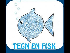Fisk Lær at tegne niveau 1