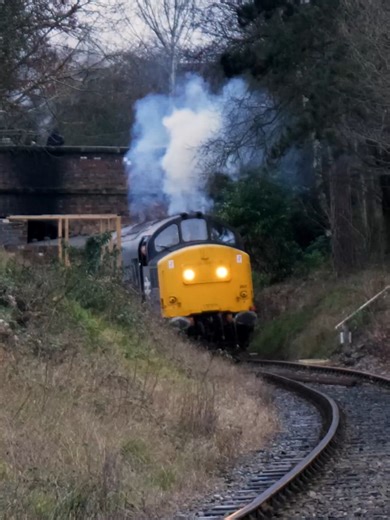 37263 & GWR No. 5619 leave Horsehay Station #railway #train #heritagerailway #shropshire #telford #TelfordSteamRailway #restoration #trainspotting #westmidlands #diesel #thrash #dieselpower #railroad #steamrailway #greatwesternrailway #steamtrain