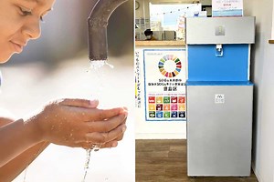 KuSui : une entreprise dévoile un distributeur qui produit 14 l d'eau par jour à partir de l'air