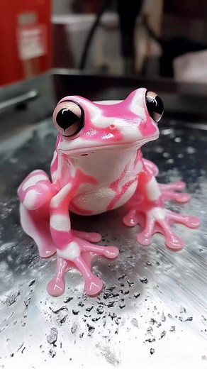 SUPER RARE CANDY FROG 🐸 🍥 📽️ Cradit : @numanuk on IG | Frog Lovers