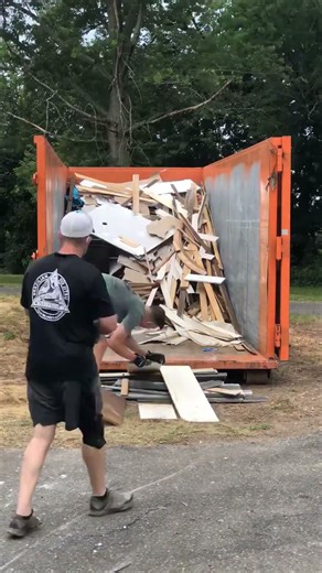 Fill 'er up! Dumpster #1 - Part 2 #howitzerhouse